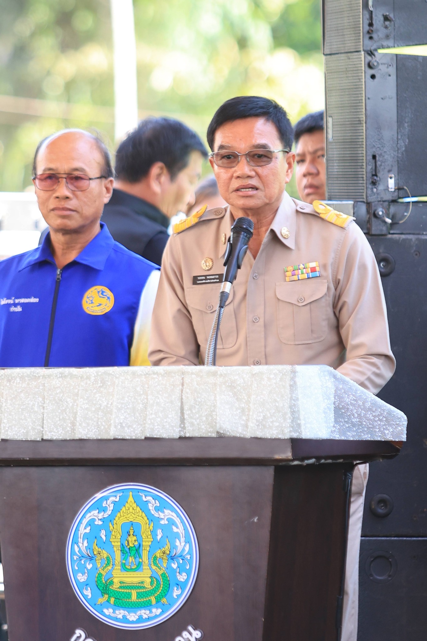 title - ส.ป.ก. ร่วมติดตาม รัฐมนตรีว่าการกระทรวงเกษตรและสหกรณ์ และคณะ ลงพื้นที่ติดตามสถานการณ์ การบริหารจัดการน้ำ จังหวัดอุดรธานี